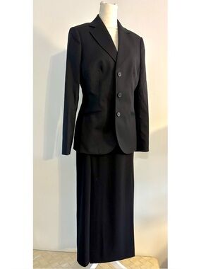 Black Brooks Brothers 346 Women's Three-Button Blazer Jacket NWT- Size 6